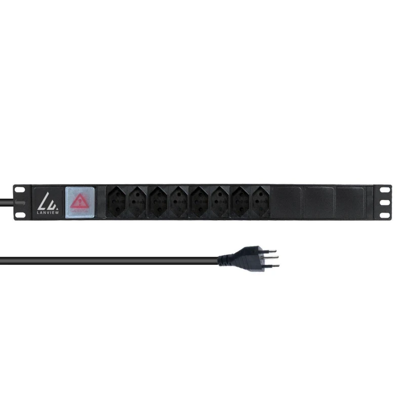 Image of Lanview 19" rck moun power srip. 8
