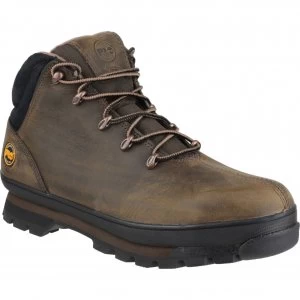 Image of Timberland Pro Mens Split Rock Safety Boots Brown Size 10