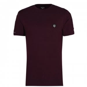 image of 883 Police Amado T Shirt - Burgundy