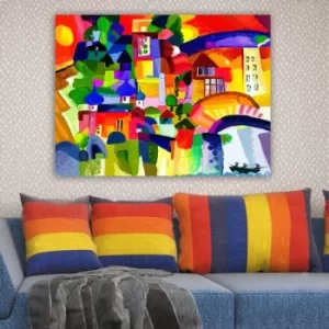 Image of 139340951_70100 Multicolor Decorative Canvas Painting