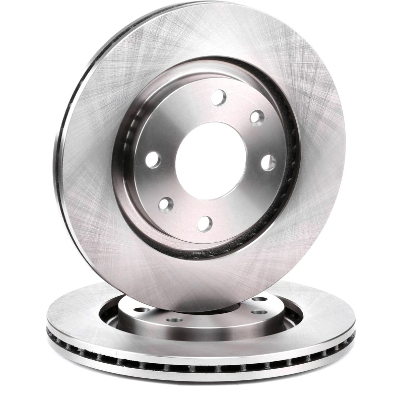 Image of STARK SKBD-0020386 Brake disc Front Axle, Vented, Cast Iron, Uncoated, Untreated, without bolts/screws Cast Iron Brake Disc (82)