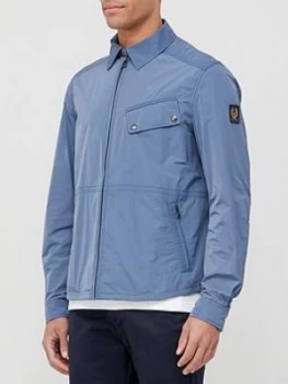 image of Belstaff Camber Overshirt Jacket - Blue