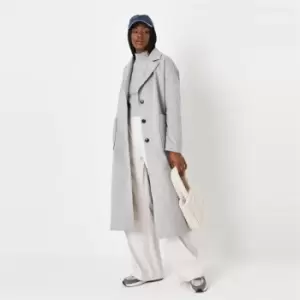 Image of Missguided Oversized Longline - Grey