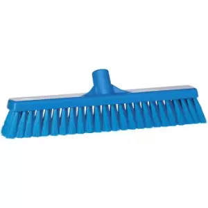 image of Vikan Broom, width 410 mm, soft, pack of 10, blue