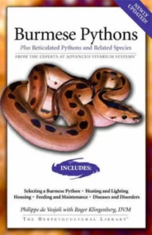 Image of Burmese pythons by Philippe De Vosjoli