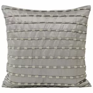 image of Paoletti Kismet Polyester Filled Cushion Grey