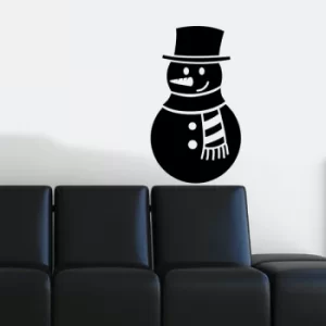 Image of OBSNOEL-12 Black Decorative Wall Sticker
