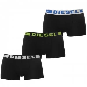 Image of Diesel 3 Pack Kory Boxers - Green/Blue 12
