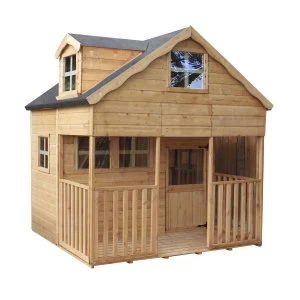 Image of Mercia Double Storey Playhouse with Dorma Window