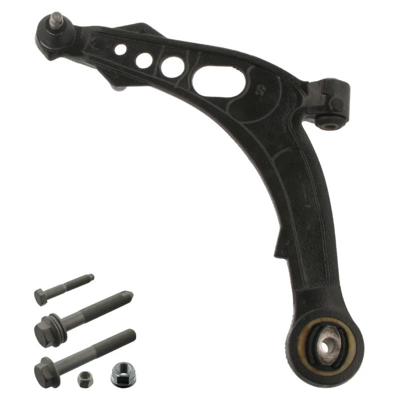 Image of FEBI BILSTEIN 40670 Suspension arm Control Arm, Cast Steel, Lower, with bolts/screws, with nuts Cast Steel Track Control Arm (273)