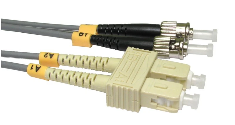 Image of Cables Direct CDL 1m OM1 Optic Cable ST - SC