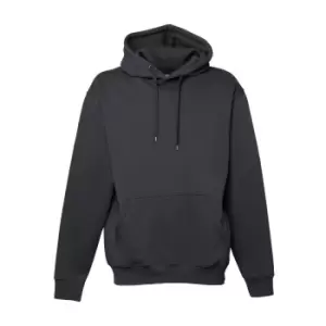 image of Tee Jays Mens Hooded Cotton Blend Sweatshirt (3XL) (Dark Grey)