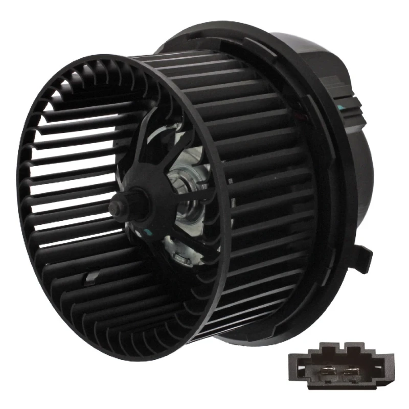 Image of FEBI BILSTEIN 40180 Blower Motor for left-hand drive vehicles, with electric motor Interior Blower (2669)
