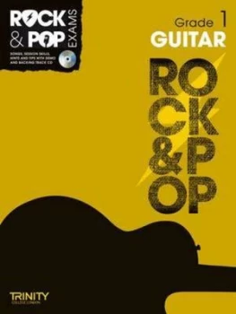 Image of Trinity Rock and Pop Exams Guitar Grade 1 Book