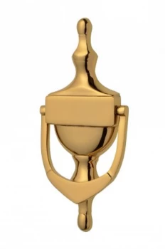 Image of Wickes Urn Door Knocker - Brass