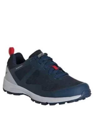 Image of Regatta Samaris Life Waterproof Shoes, Navy/Grey, Size 8, Men