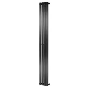 Image of Towelrads Merlo Vertical Towel Rail Radiator - Anthracite 1800x435