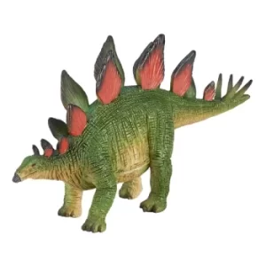 image of ANIMAL PLANET Mojo Dinosaurs Stegosaurus Toy Figure, Three Years and Above, Green/Orange (387228)