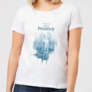 Frozen 2 Find The Way Womens T-Shirt - White - 4XL