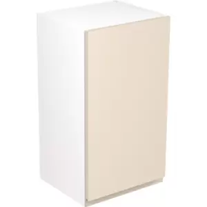 Image of Kitchen Kit Flatpack J-Pull Kitchen Cabinet Wall Unit Super Gloss 400mm in Cashmere MFC
