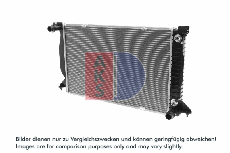 Image of AKS DASIS 480040N Engine radiator Brazed cooling fins Radiator,engine cooling (470)