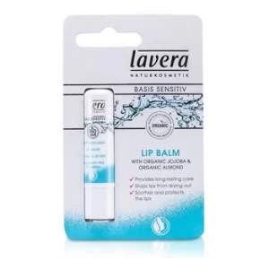 image of Lavera Basis Sensitiv Lip Balm 4.5g/0.15oz