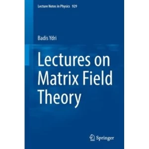 Image of Lectures on Matrix Field Theory by Badis Ydri (Paperback, 2016)