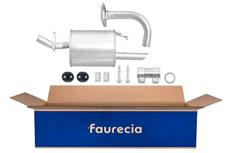 Image of Rear silencer HELLA 8LD 366 035-731