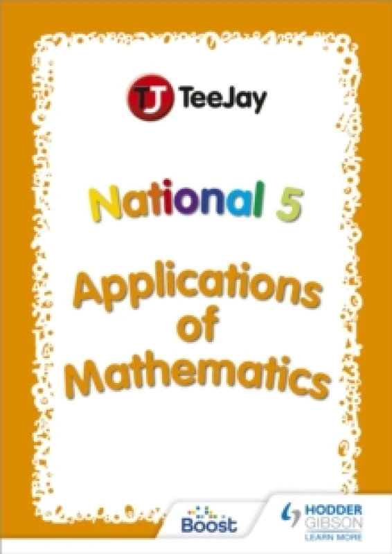 Image of Thomas Strang TeeJay National 5 Applications of Mathematics Book Multi unisex