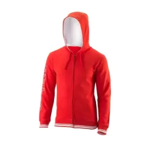 image of Wilson Team Full Zip Hoodie Mens - Red