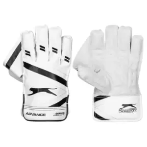 Image of Slazenger Advance Batting Gloves Unisex - White