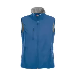 Clique Womens/Ladies Plain Softshell Gilet (S) (Royal Blue)