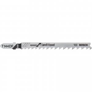Image of Bosch T144 DF Hard Wood Cutting Jigsaw Blades Pack of 25