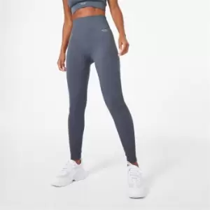 image of Jack Wills Active Seamless Ribbed High Waisted Leggings - Multi