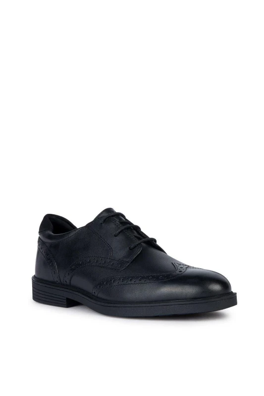 Image of Geox Boy's J ZHEENO B SHOES in Black Size: Infant 2.5 Black Male Infant 2.5