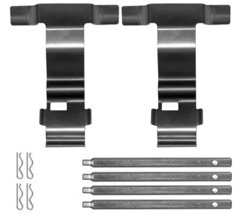 Image of Brake pad fitting kit TEXTAR 82544200