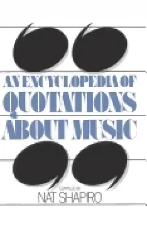 Image of encyclopedia of quotations about music