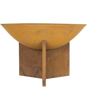 Image of La Hacienda Kala Firepit - Naturally Rusted Finish
