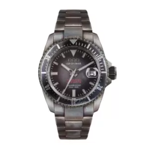 Image of Out Of Order 001-21.NE Mens Black Automatico Quaranta Wristwatch