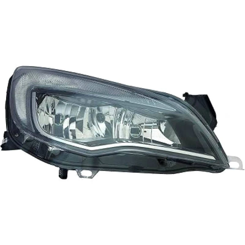 Image of DIEDERICHS 1807282 Headlights H7/H7, Right, with motor for headlamp levelling Headlight (259)