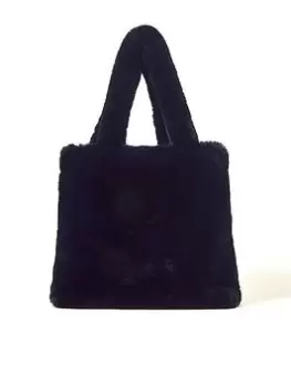 Image of Accessorize Faux Fur Shopper