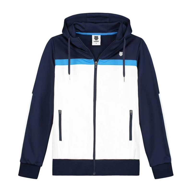 Image of K Swiss Core Team Tracksuit Jacket - Blue Blue 8