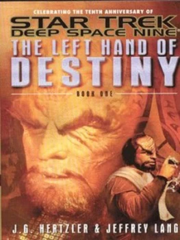 Image of The Left Hand of Destiny. Book 1 by J.G Hertzler Paperback