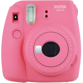 image of Fujifilm Instax Mini 9 Flamingo Pink Instant Camera + 10 Shots