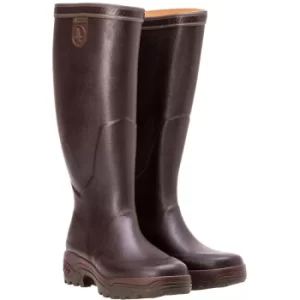 Image of Aigle Unisex Parcours 2 Wellington Boots Brun 11 (EU46)