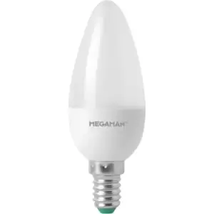 Image of Megaman 5.5W LED E14 SES Candle Warm White - 143308