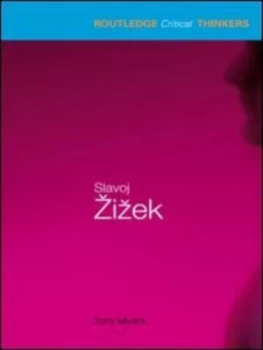 Image of Slavoj Zizek by Tony Myers Paperback