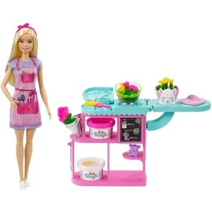 image of Barbie You Can be Anything Florist Playset