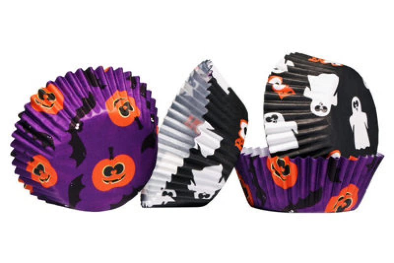 Image of Premier Housewares Halloween 60Pcs Medium Cupcake Cases Multi