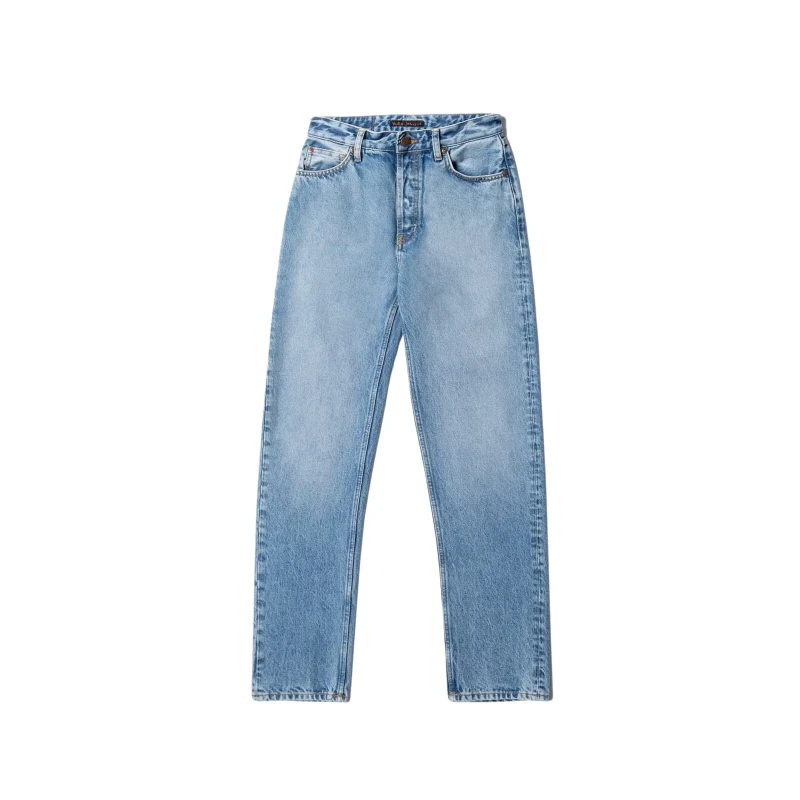 Image of Nudie Jeans Womens jeans Nudie Jeans Lofty Lo Vintage Bleu Female 27x30